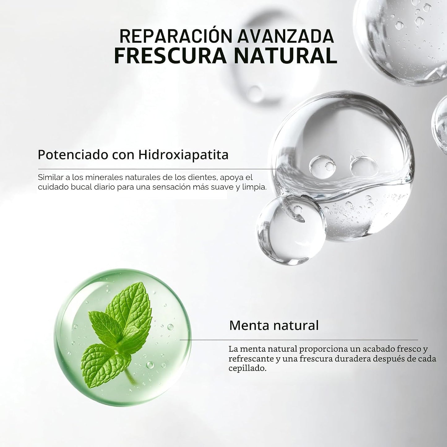 ¿Sensibilidad dental o esmalte débil? Repara tus dientes mientras los blanqueas - Crema Dental Con Nano Hidroxiapatita al 7.5% (LA ORIGINAL)